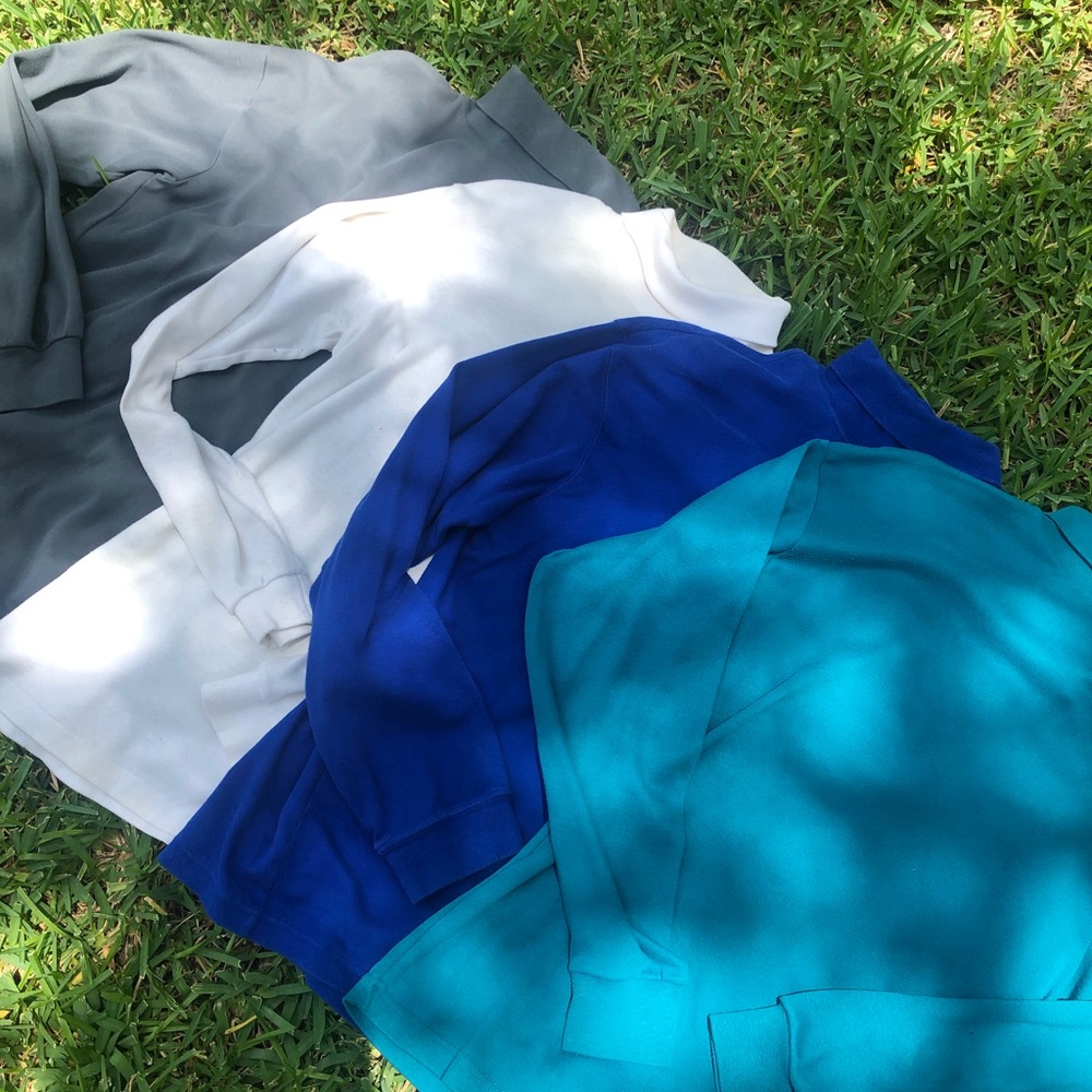 4 Turtleneck Long Sleeve Sweater Bundle